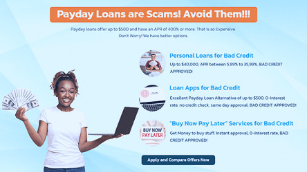 Best 5 Same Day Payday Loans Online for Bad Credit No Credit Check